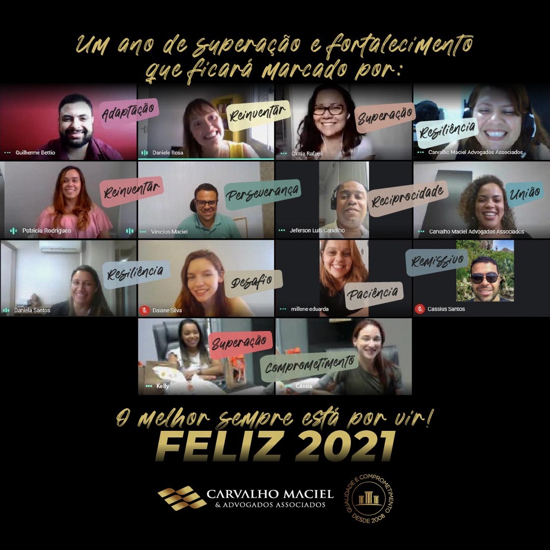 You are currently viewing Feliz 2021 – Carvalho Maciel & Advogados Associados